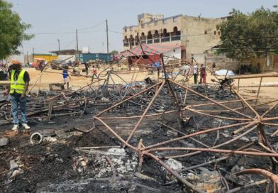 Feu à la foire de Hersent : plusieurs échoppes parties en cendres, des millions perdus dans l’incendie.