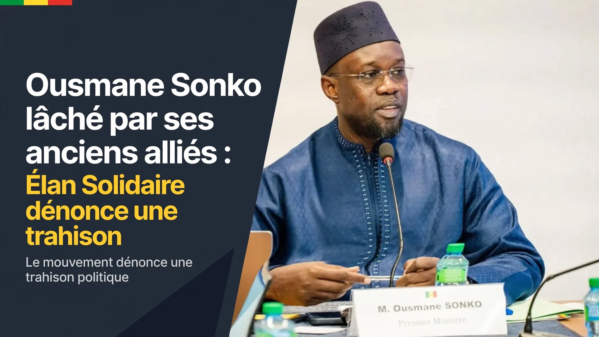 Sortie d’Ousmane Sonko : Un collectif d'anciens soutiens lui reproche des « contradictions »
